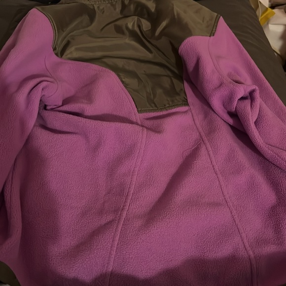 Red Jeans Purple Sweater - Picture 2 of 3